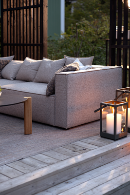 Muki end piece Light Taupe