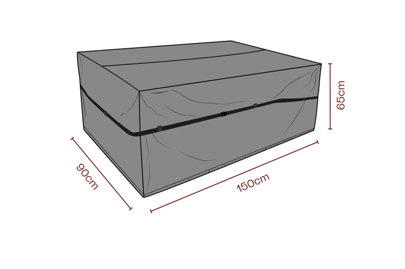 Furniture cover sofa Black