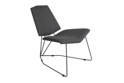 Pollux armchair Anthracite/Nearly black
