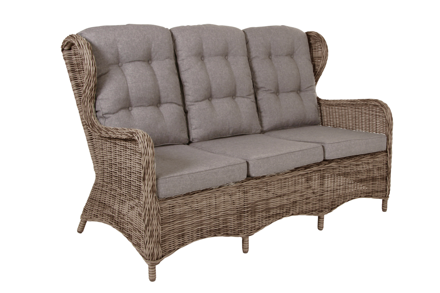 Rosita 3-seater sofa Natural colored/beige