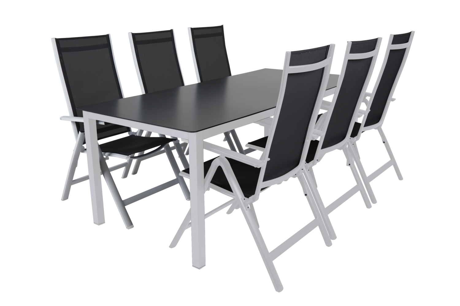 Rana position chair White/black