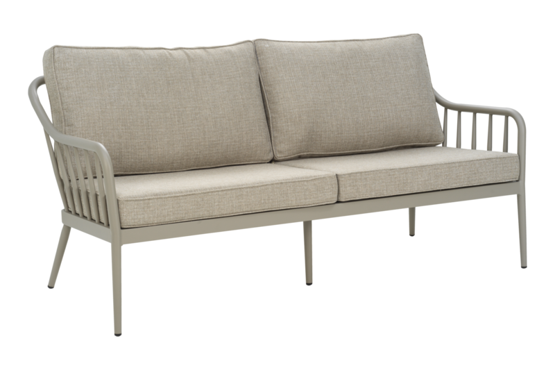 Coleville 3-seater sofa Khaki/Burlap Beige