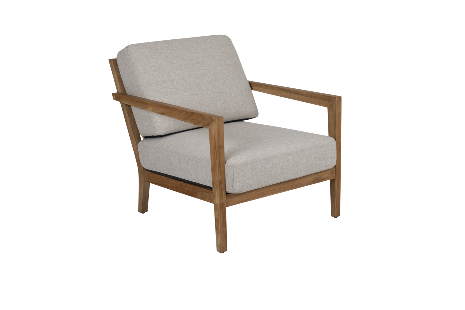 Populär armchair Natural color