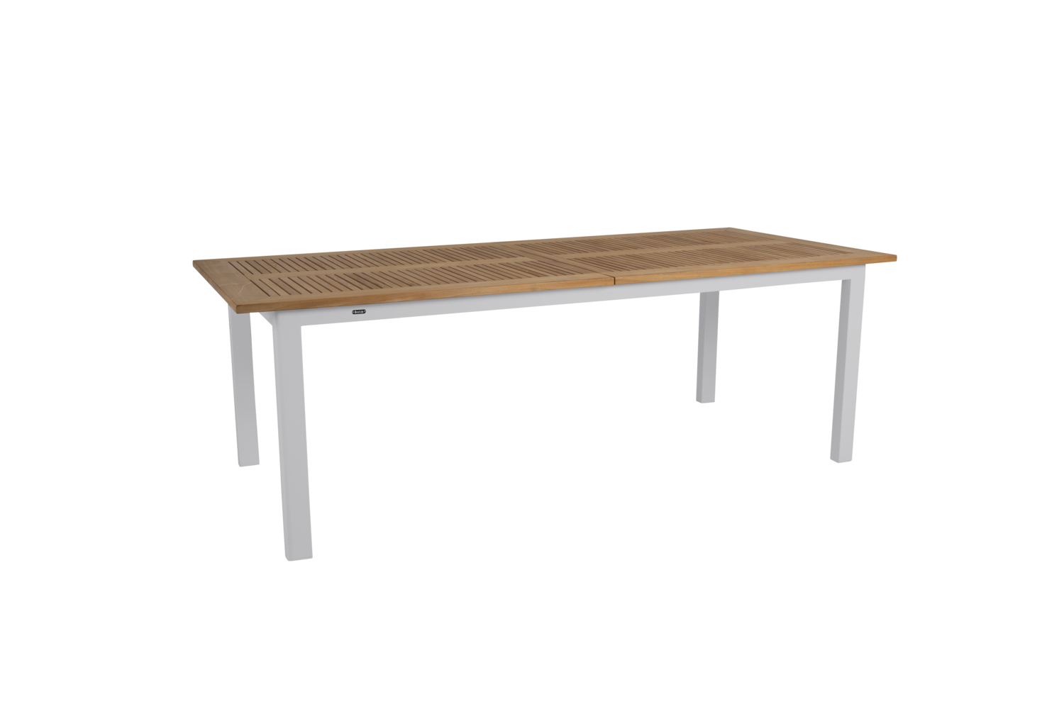 Lyon dining table Light Grey/Teak