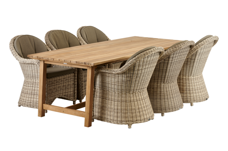 Keros dining table Natural color