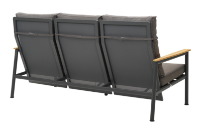 Gordon 3-seater sofa Anthracite/Soft Dawn