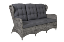 Rosita 3-seater sofa Grey