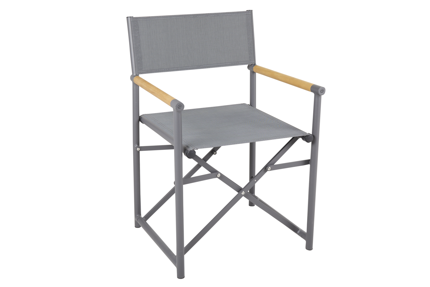 Zand dining chair Anthracite/Teak