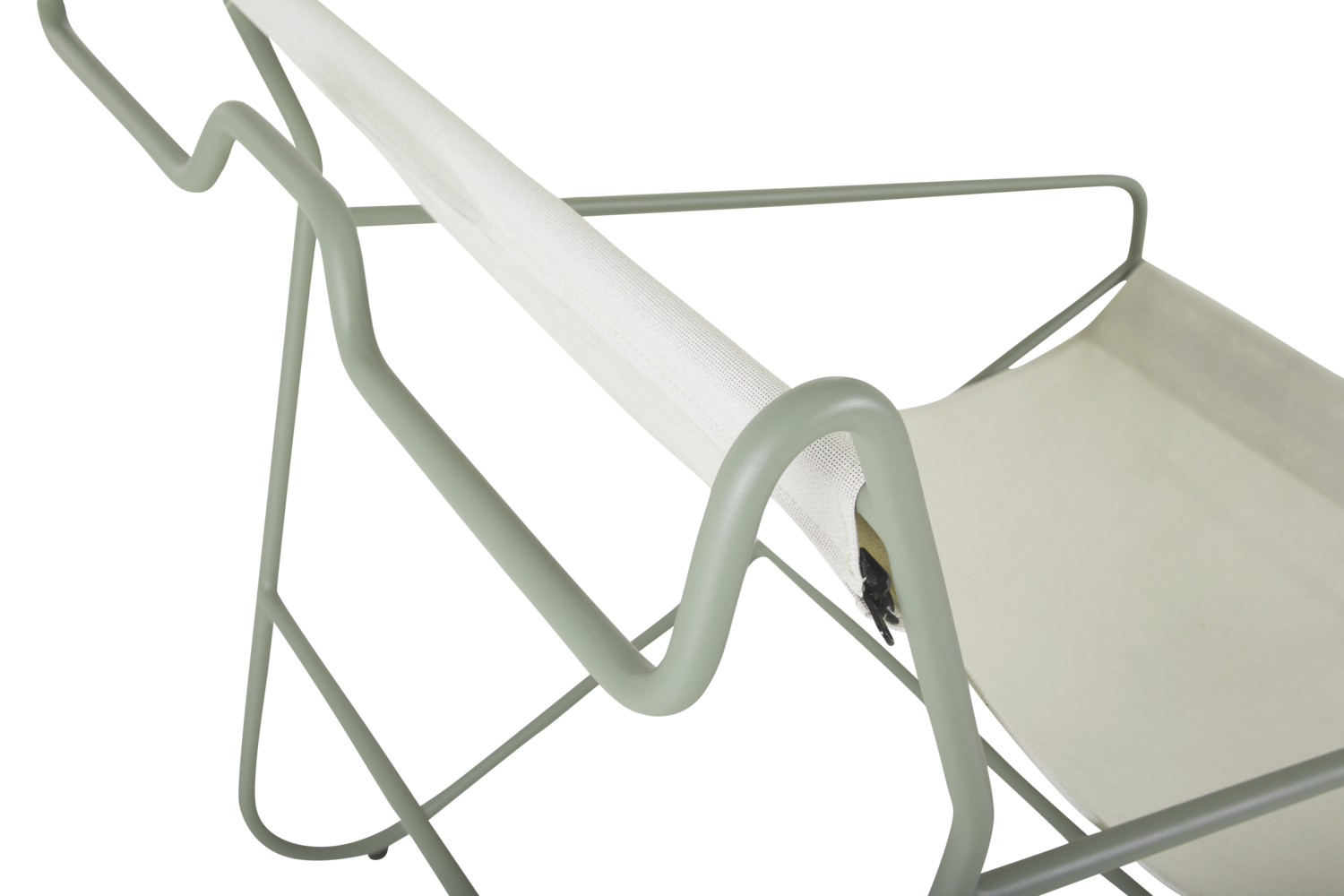 Poul Chair lounge chair Dusty green/Off-white