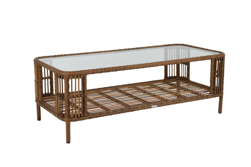 Anemon coffee table Natural colored/white