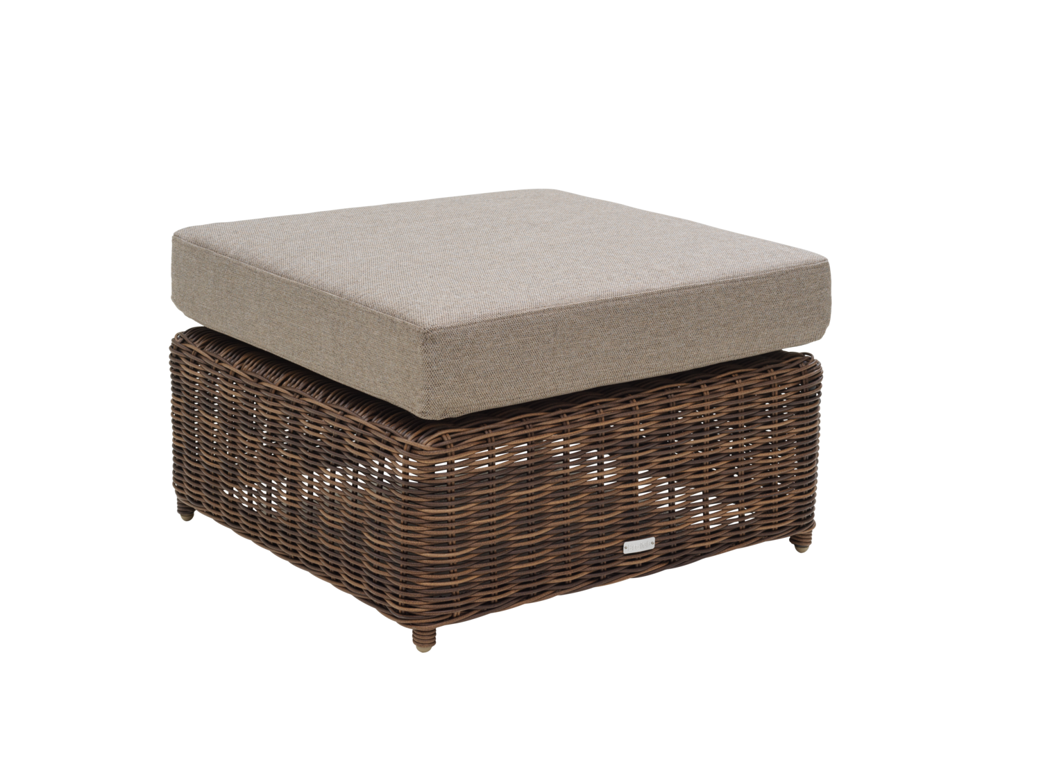 Glendon ottoman Dark Brown/Soft Moose