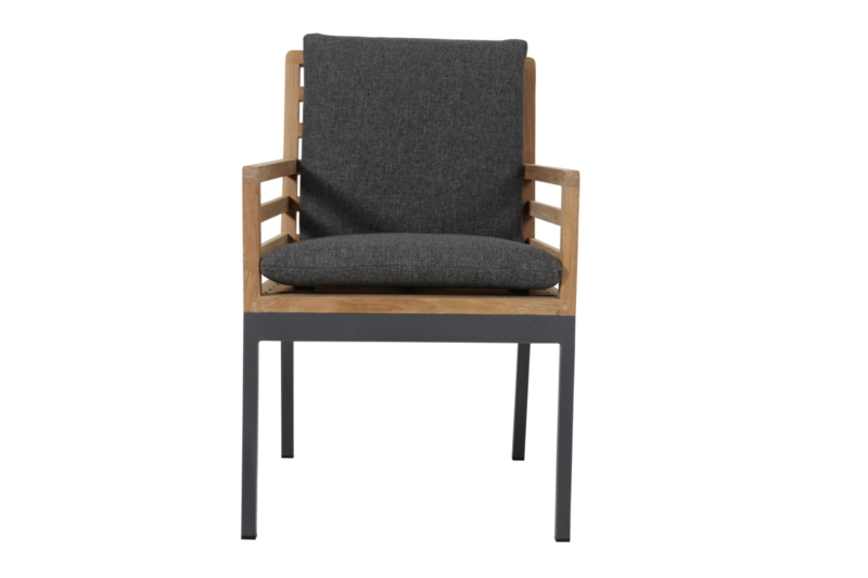 Zalongo armchair Natural colored/grey
