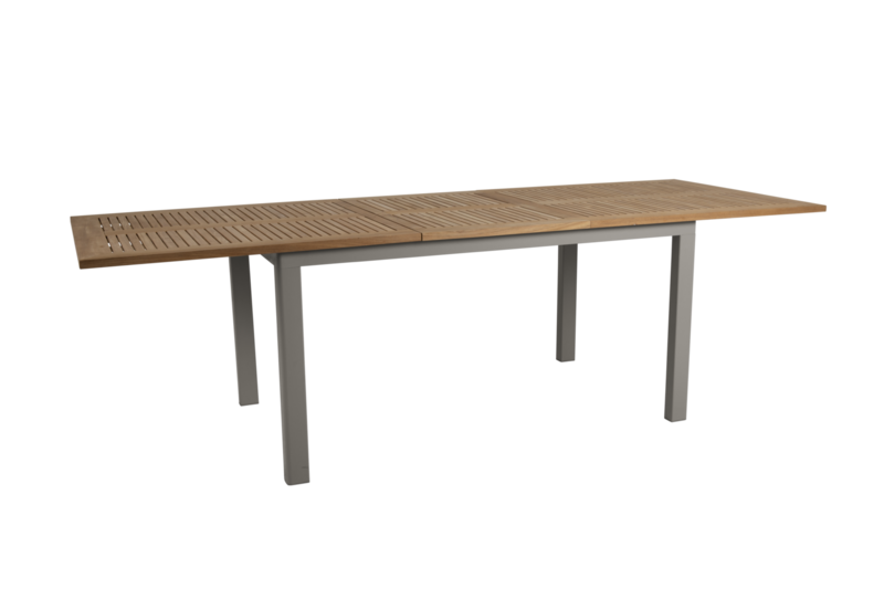 Lyon dining table Khaki/teak