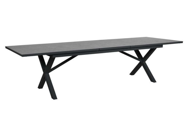 Hillmond dining table Black/grey