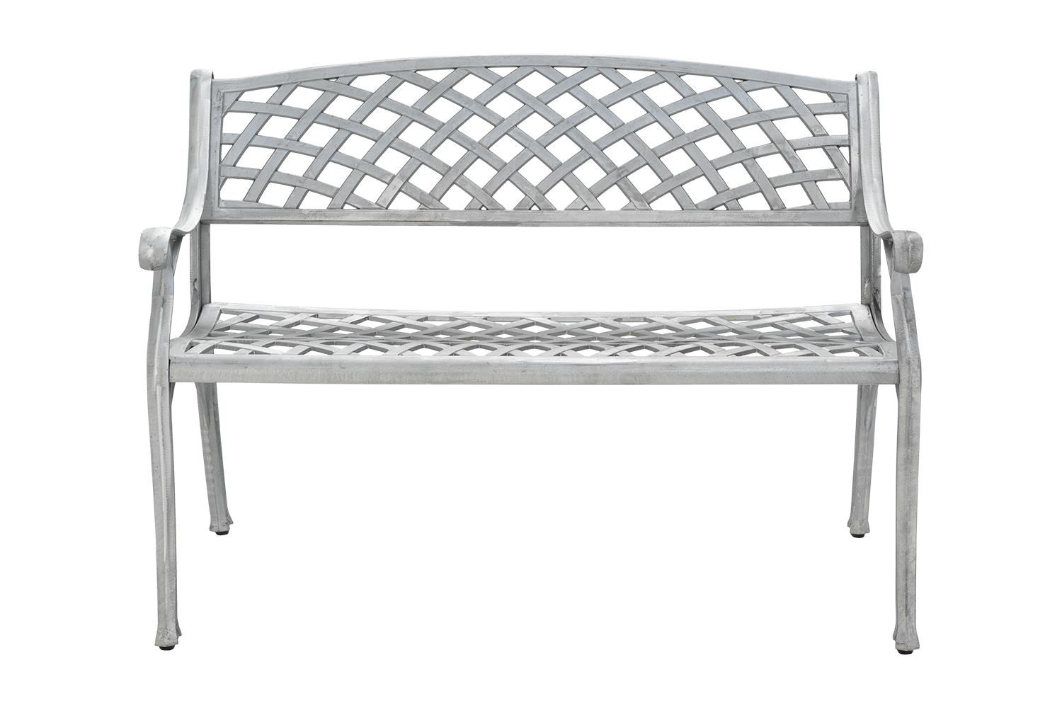 Arras 2-seater sofa Aluminium