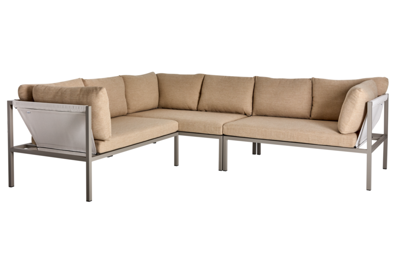 Allie corner sofa Khaki/Barley