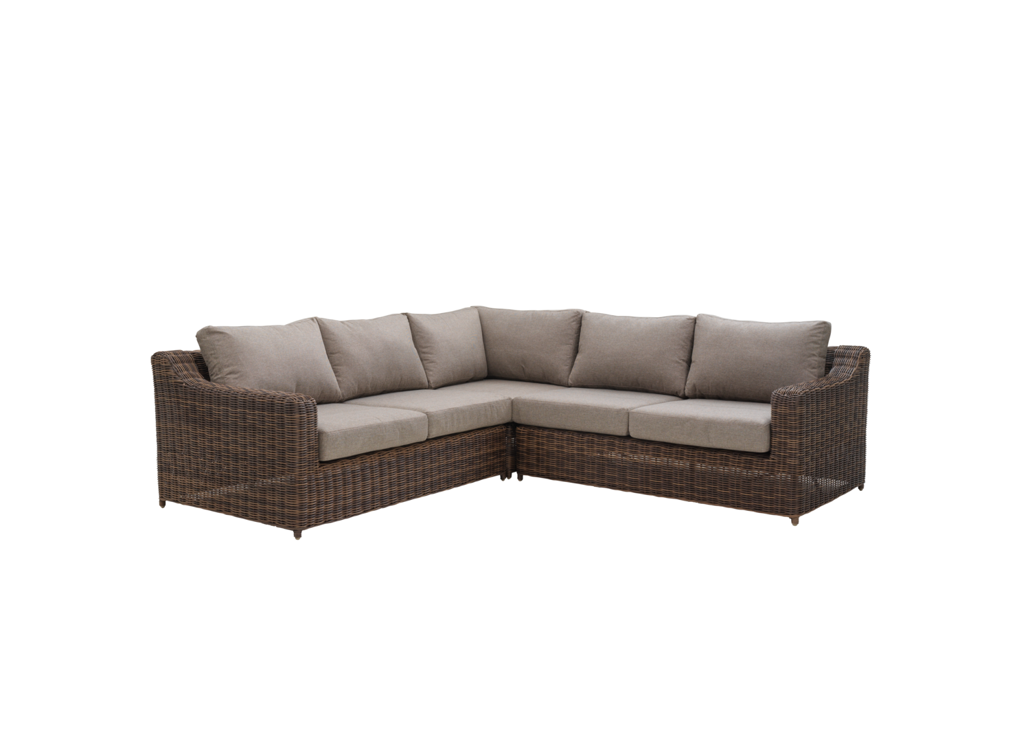 Glendon corner Dark Brown/Soft Moose