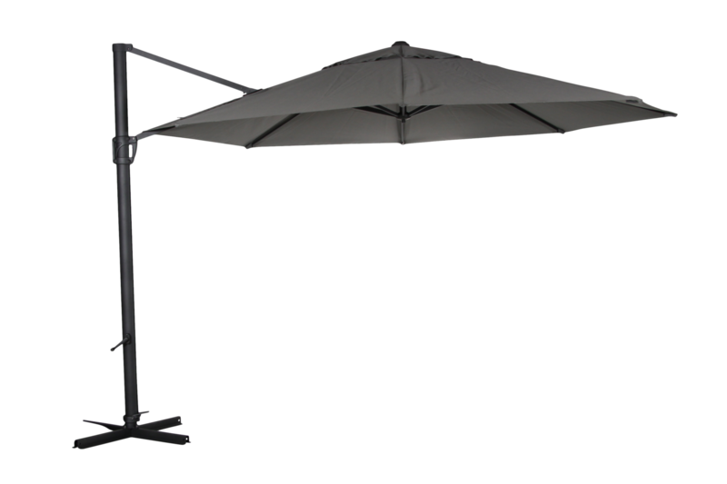 Fiesole hanging parasol Anthracite/grey