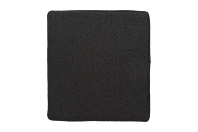 Frisk seat cushion Teddy Black