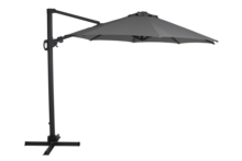 Varallo hanging parasol Grey