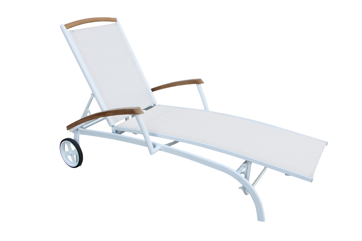 Andy lounger White/Off-white