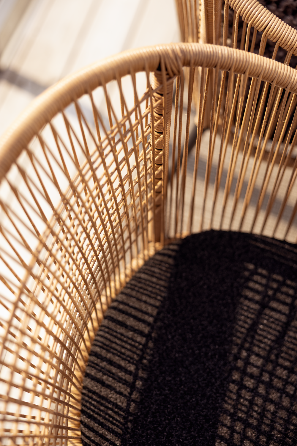 Delta armchair Black/Teddy Black