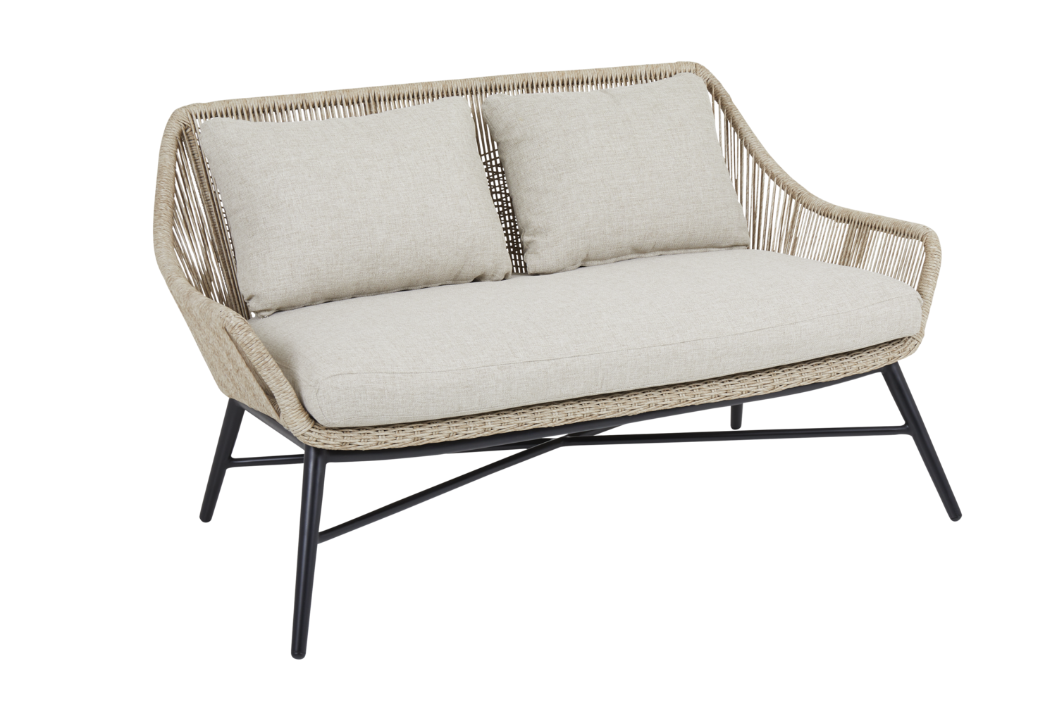 Pembroke 2-seater sofa Beige/beige