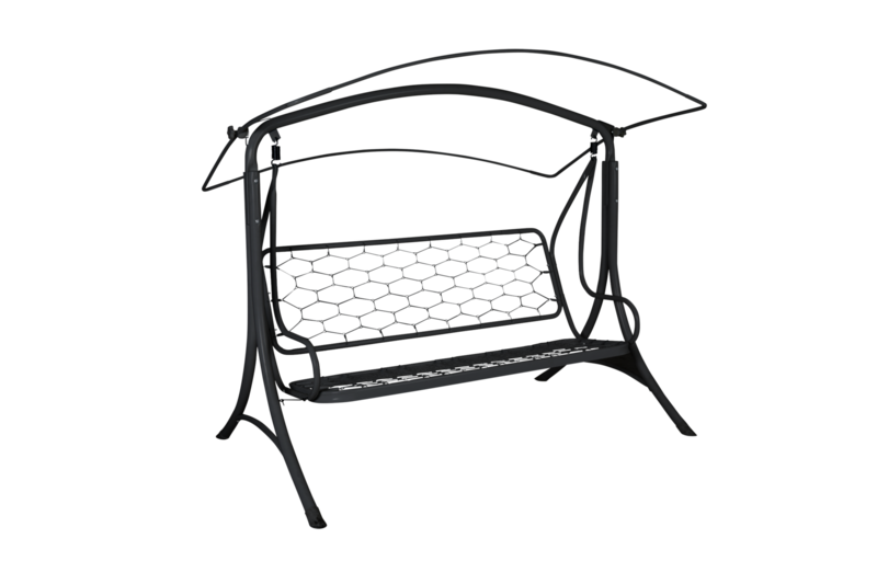 Prag garden swing Black