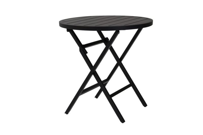 Wilkie café table Black