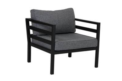 Weldon armchair Black/grey