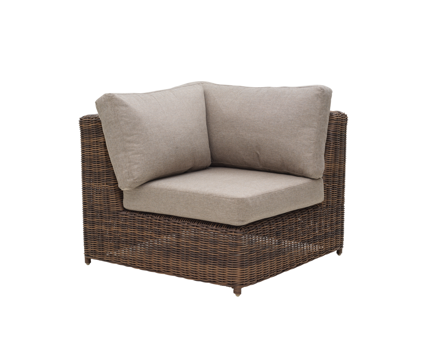 Glendon corner Dark Brown/Soft Moose