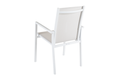 Avanti armchair White/white