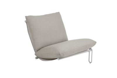 Blixt seat part White/Cley beige