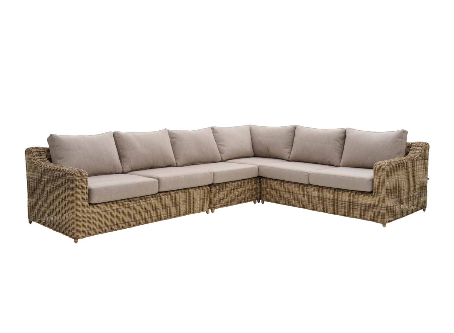 Glendon corner Rustic/Beige