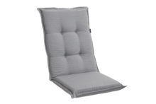 Trento connected seat/back cushion Grey