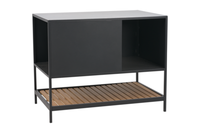 Prep outdoor Kitchen Black