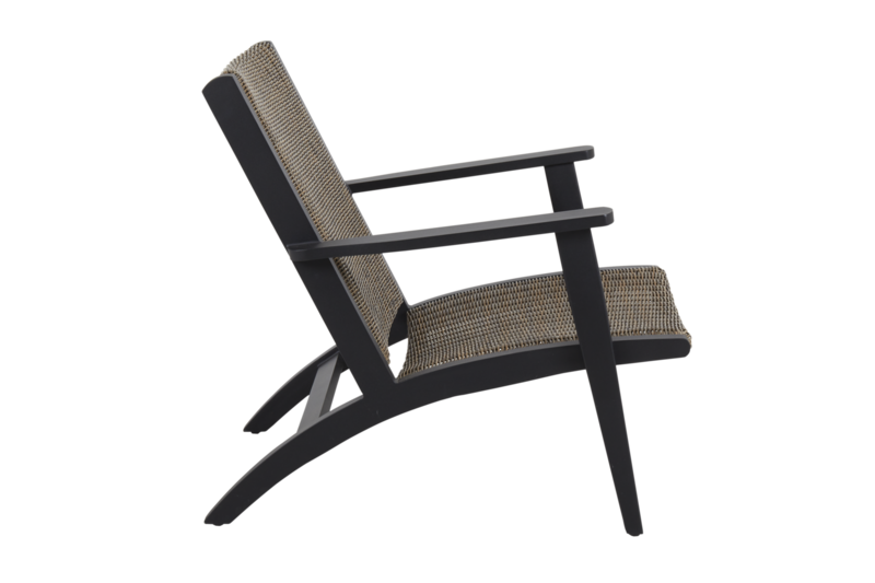 Kira lounge chair Black