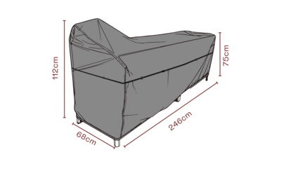 Furniture cover outdoor Kitchen Black