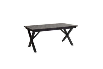 Hillmond dining table Black/Grey wood