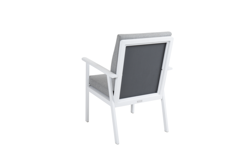 Samvaro armchair White/Pearl grey