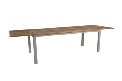 Lyon dining table Khaki/teak