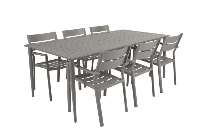 Nimes dining table Khaki