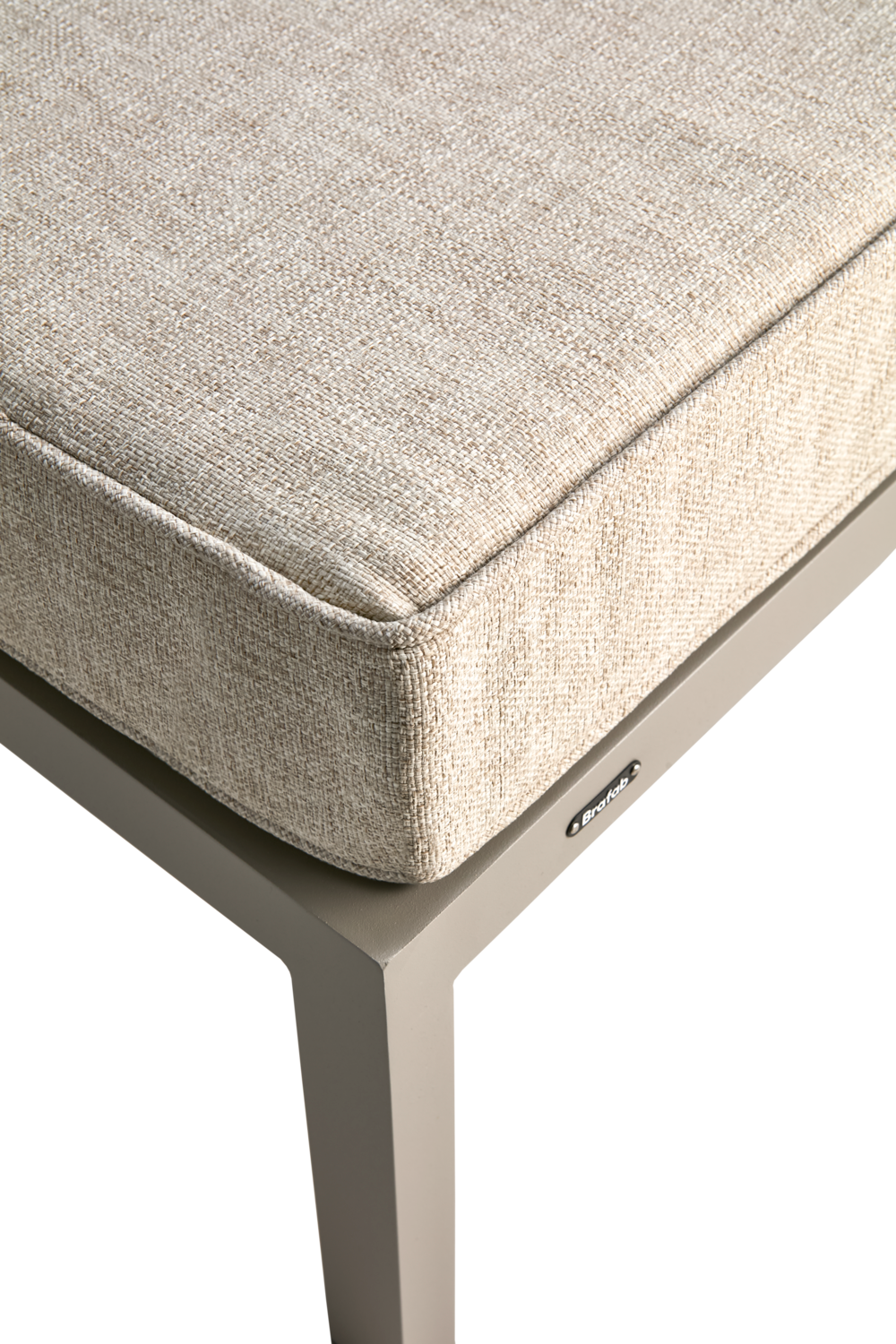 Weldon footstool Khaki/Sand