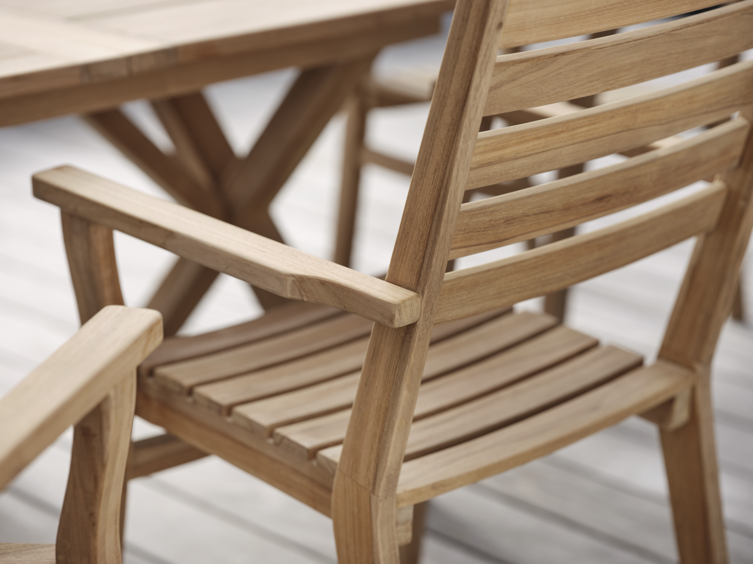 Keros armchair Natural color