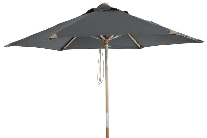 Trieste parasol Natural colored/grey
