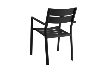 Delia armchair Black