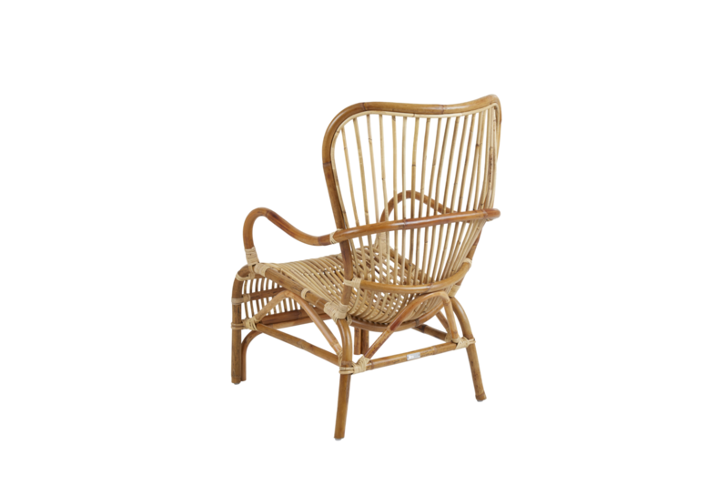 Vallda armchair Natural color