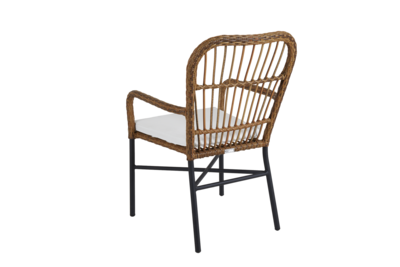 Anemon dining chair Natural colored/white