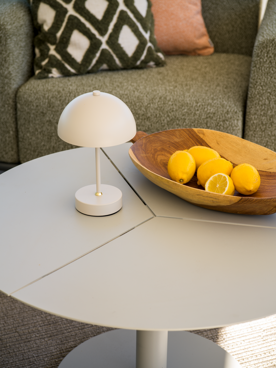 Peace coffee table Light Grey