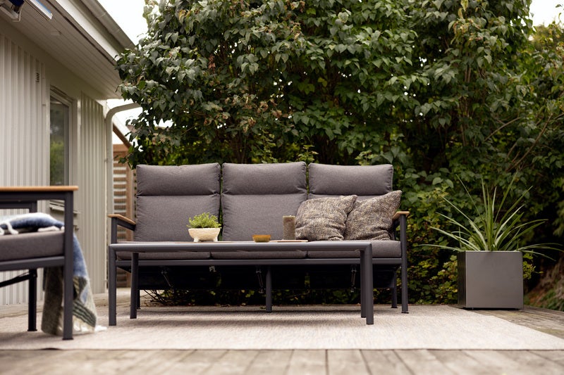 Gordon coffee table Anthracite/Natur